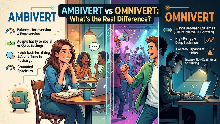 Ambivert vs Omnivert