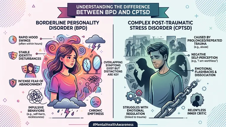 Difference Between BPD and CPTSD