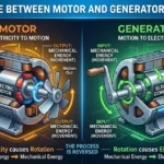 Difference Between Motor and Generator