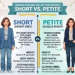 Difference Between Short and Petite