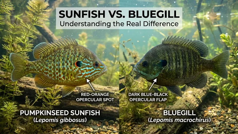 Difference Between Sunfish and Bluegill