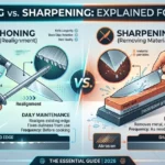 Difference Between Honing and Sharpening