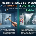 Difference Between Polycarbonate and Acrylic