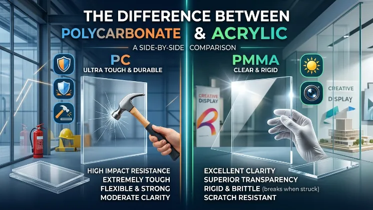 Difference Between Polycarbonate and Acrylic