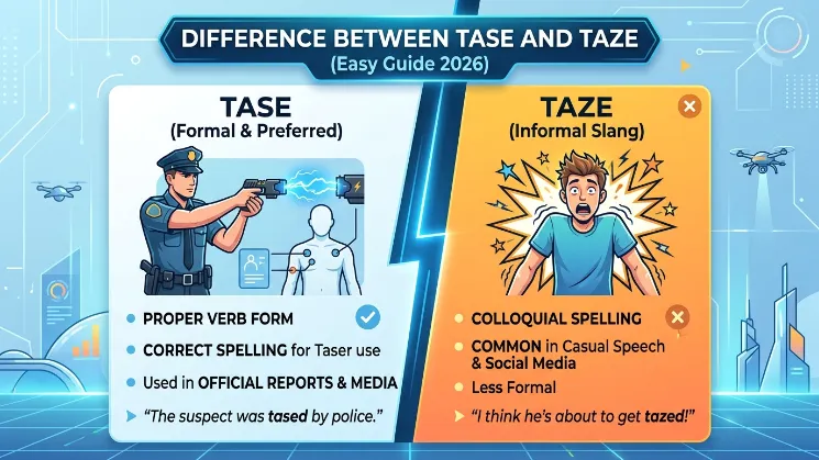 Difference Between Tase and Taze