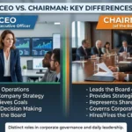 Difference Between CEO and Chairman