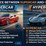 Difference Between Supercar and Hypercar
