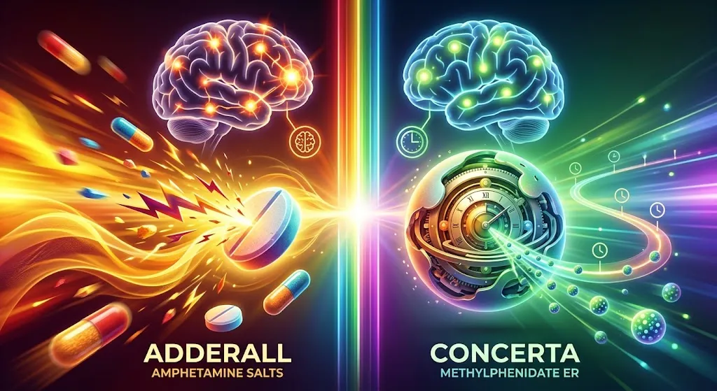 Adderall vs Concerta