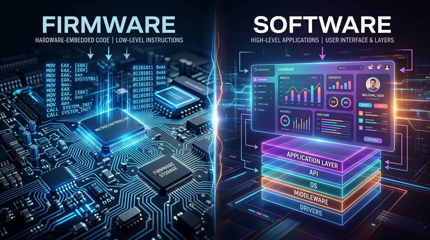 What's the Real Difference Between Firmware and Software?