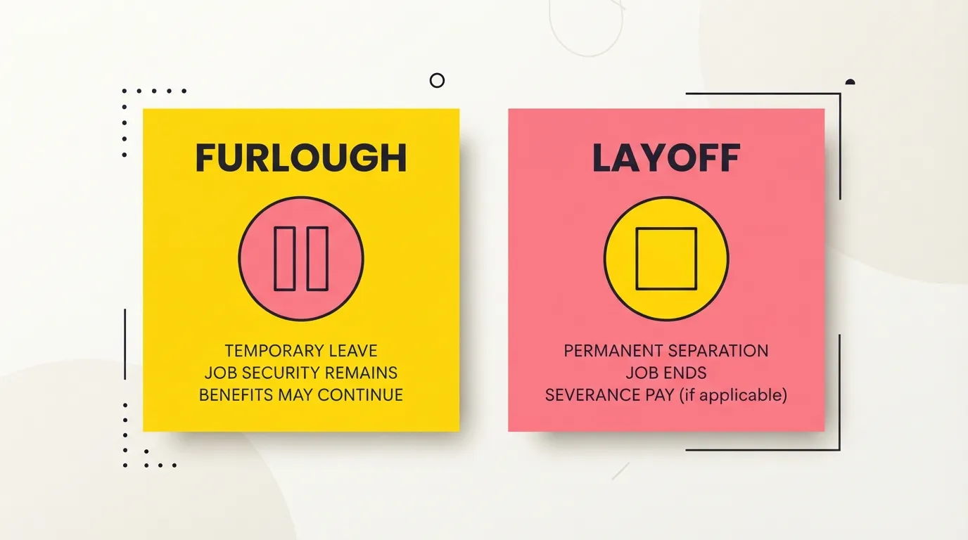 Furlough vs Layoff