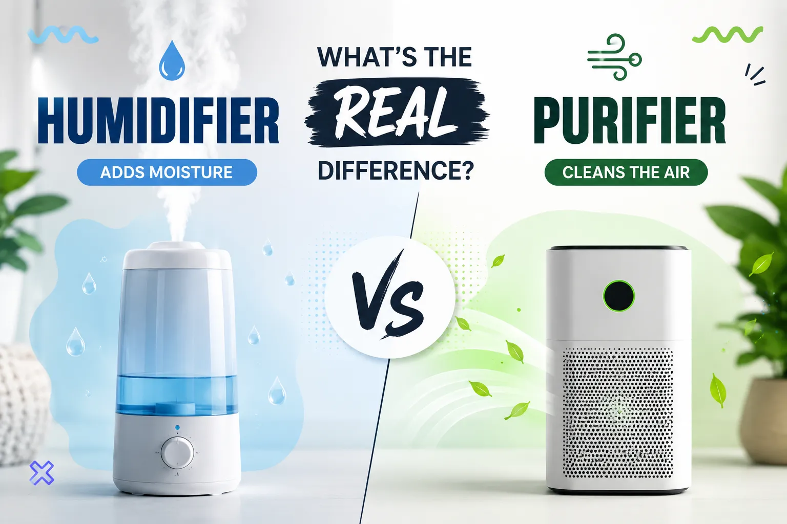humidifier vs purifier